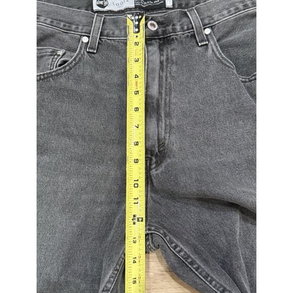 Levi's SilverTab Jeans Mens 36x30 Gray Black Vintage Loose Fit Baggy Skate Y2K - Picture 7 of 10